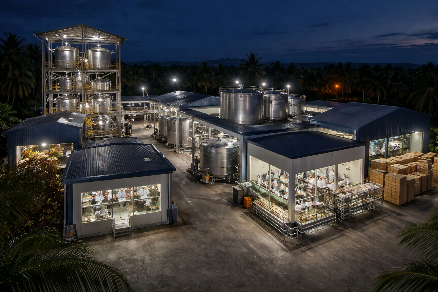 Pasokan Kelapa Terintegrasi